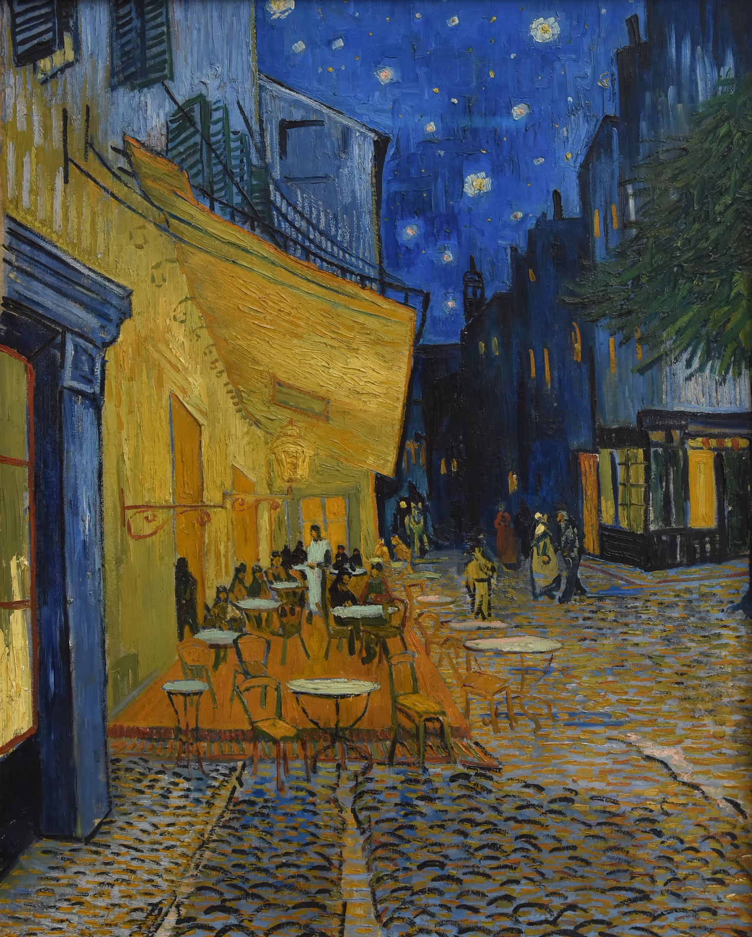 Café Terrace at Night by van Gogh