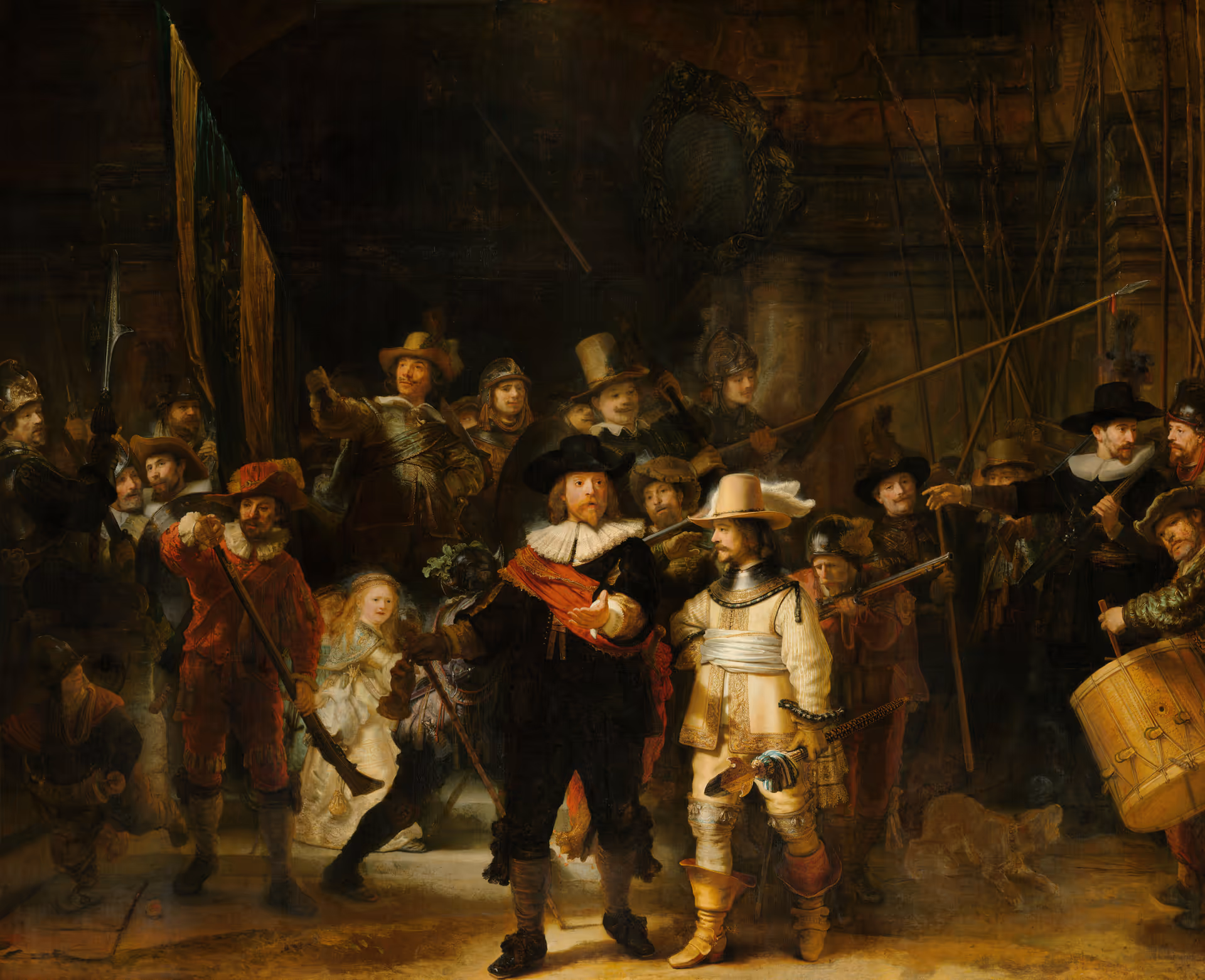 the night watch by rembrandt