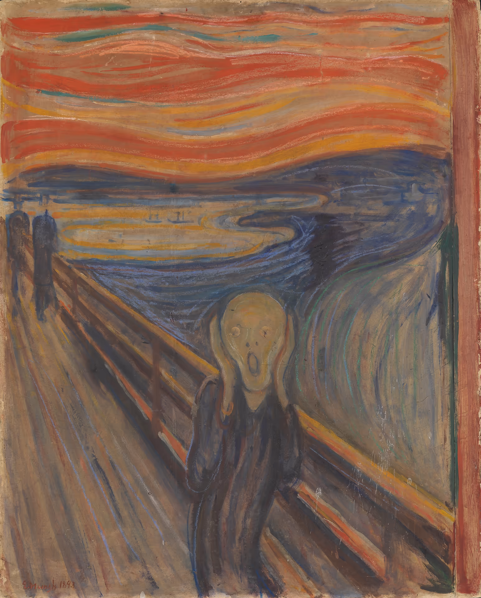 the scream by edward munch